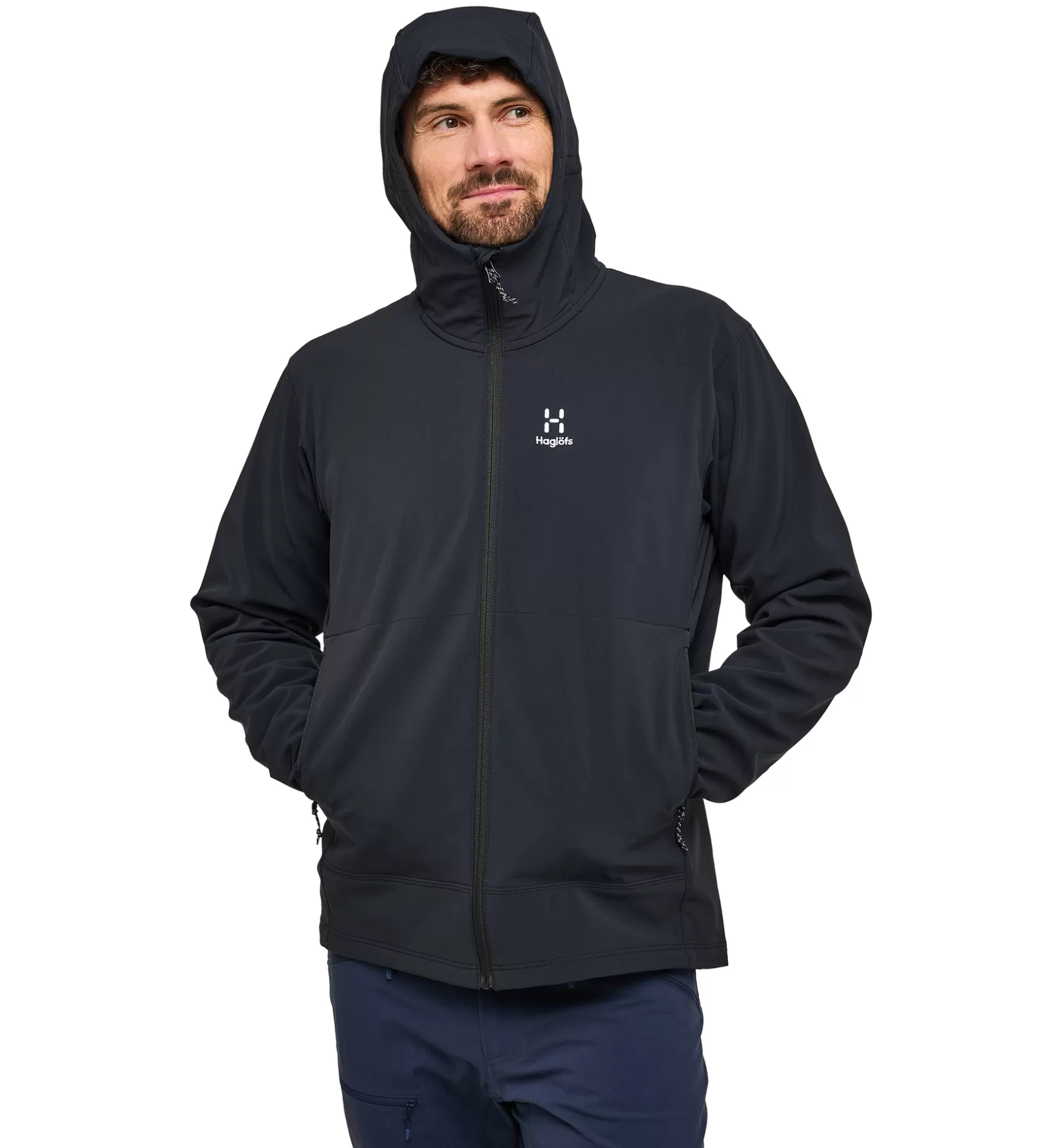 Online Chilly Softshell Hood Men Jackets | Hiking
