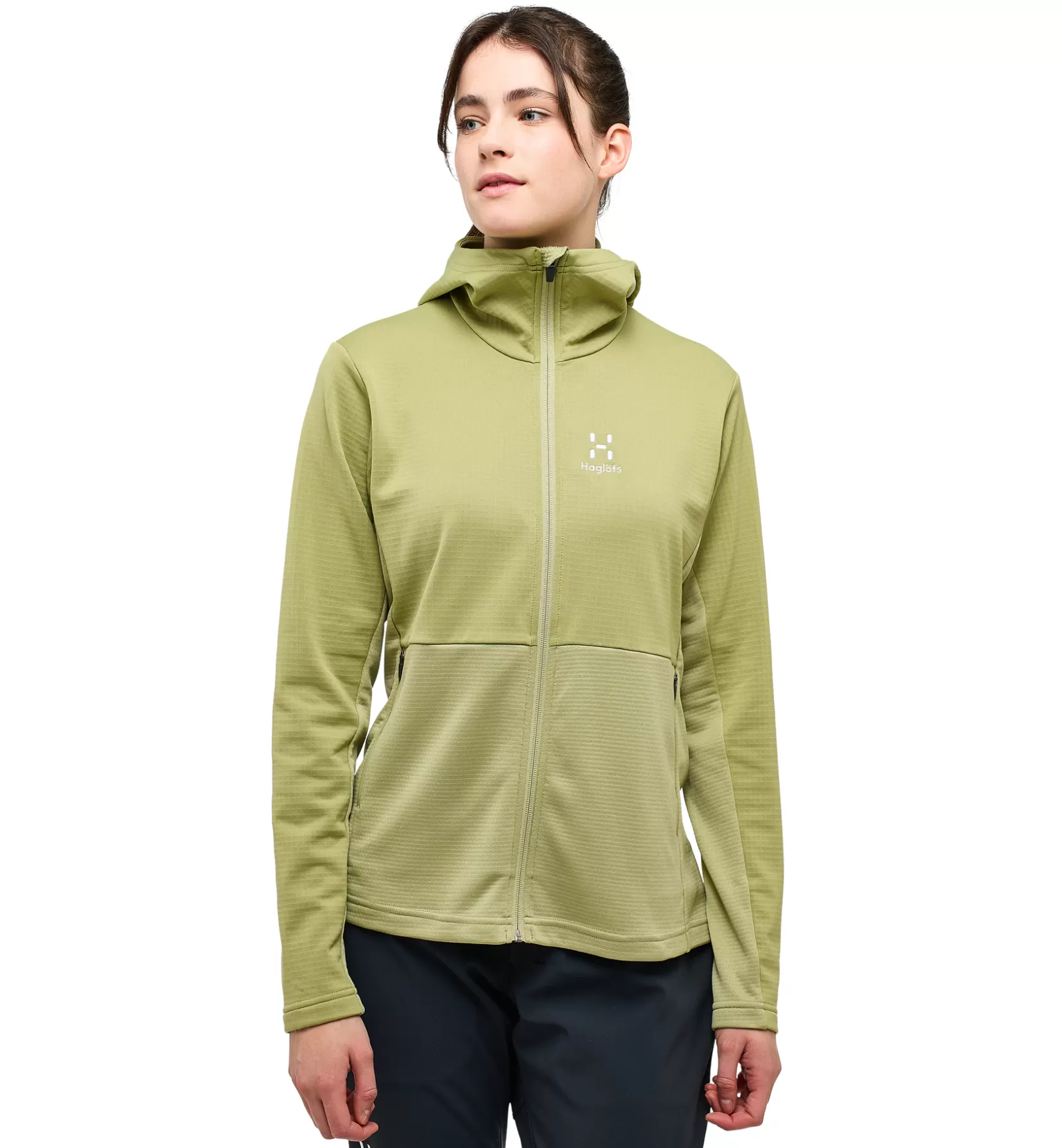 New Lark Mid Hood Women Women Jackets | Fleece · Midlayers