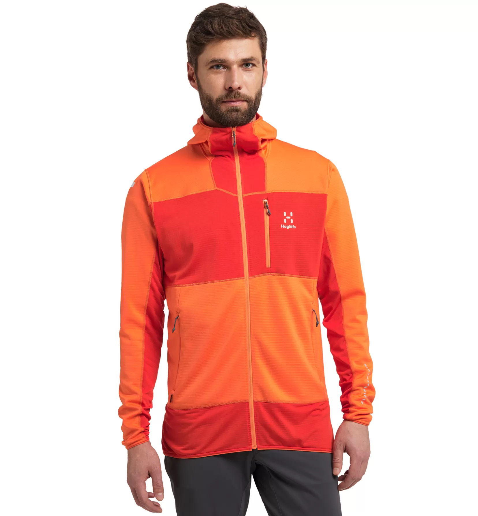 Shop L.I.M Mid Fast Hood Men Jackets | Fleece · Midlayers