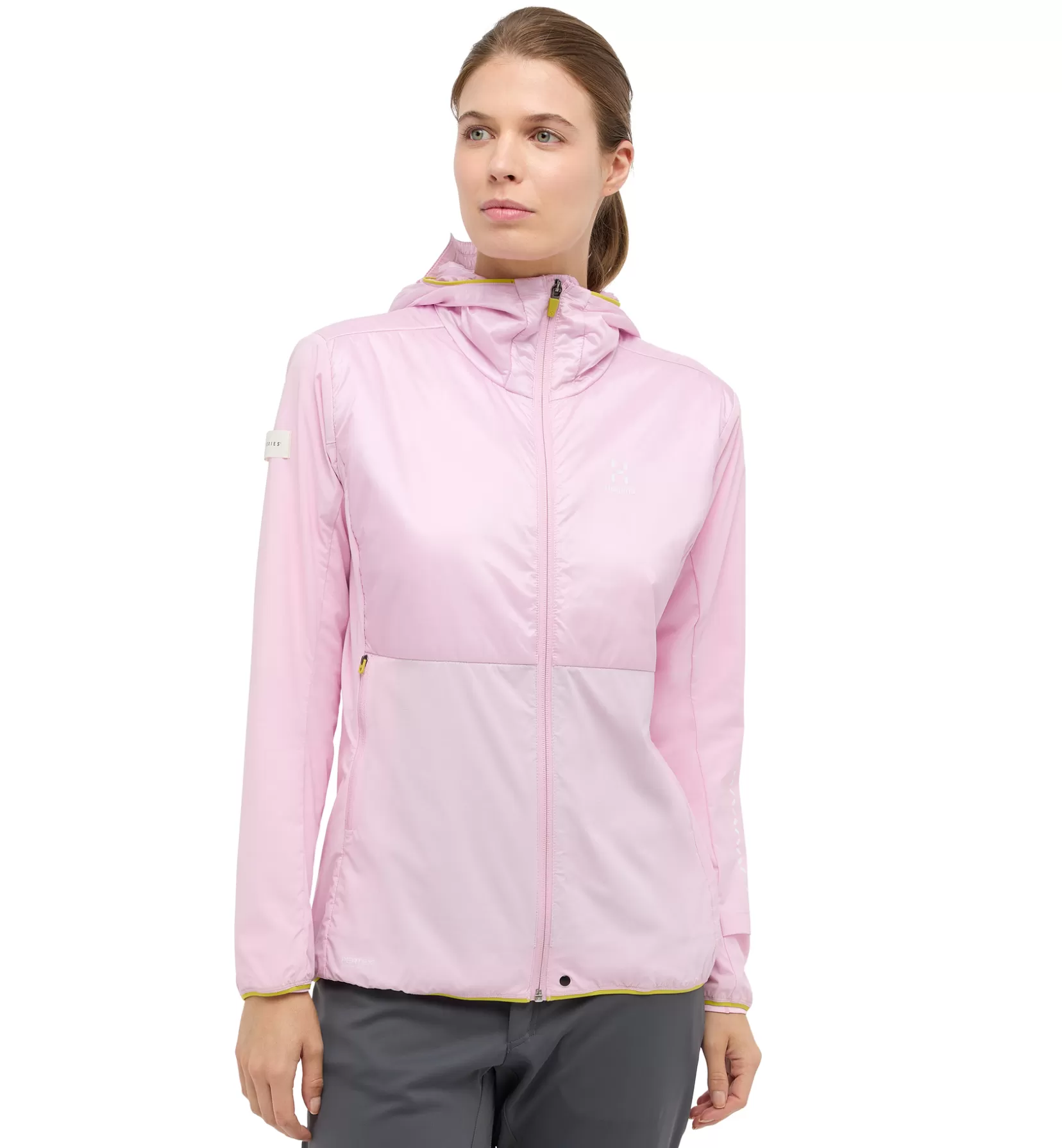 Shop L.I.M Tempo Trail Mimic Hood Women Jackets