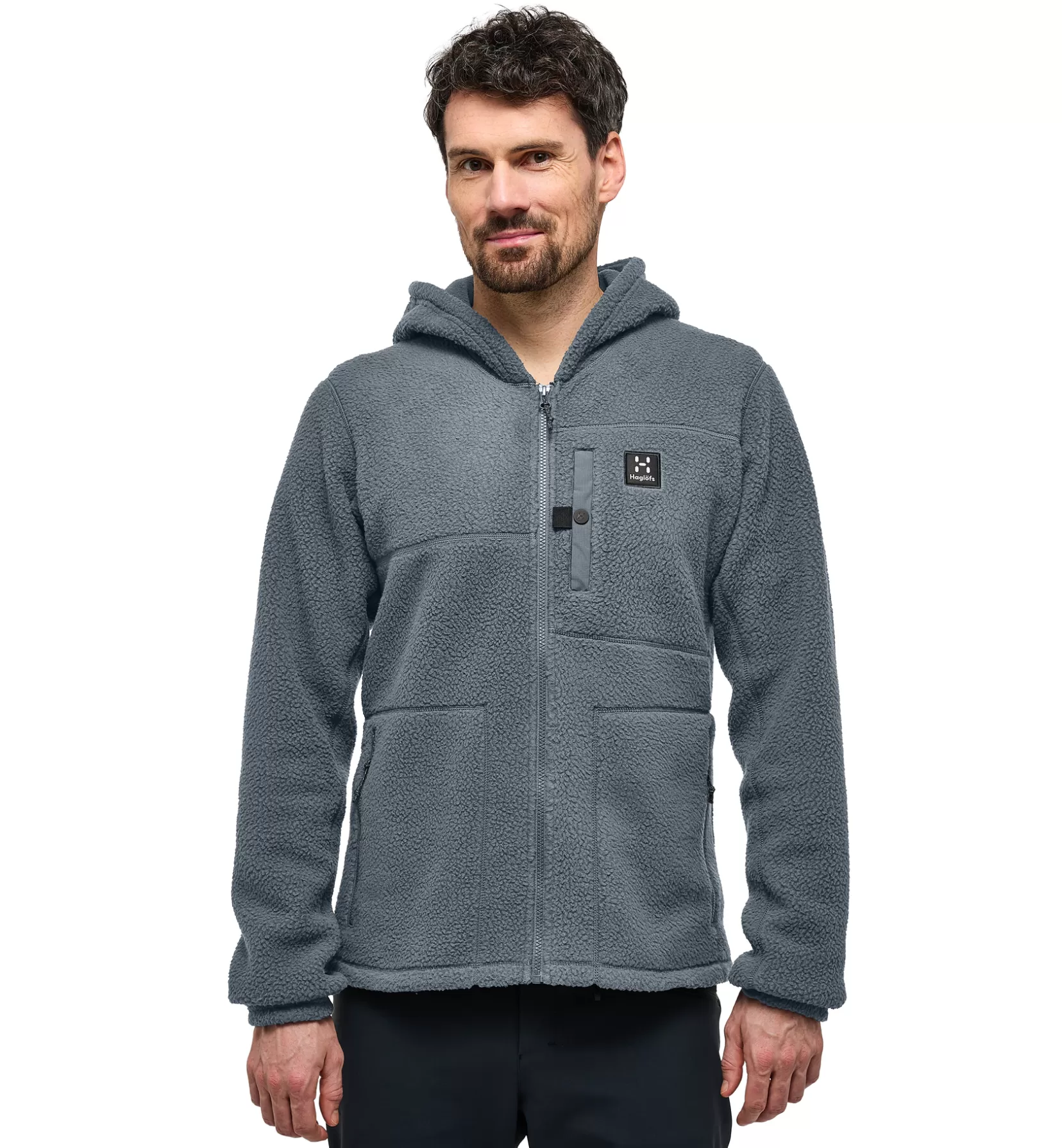 Best Sale Malung Pile Hood Men Jackets | Fleece · Midlayers
