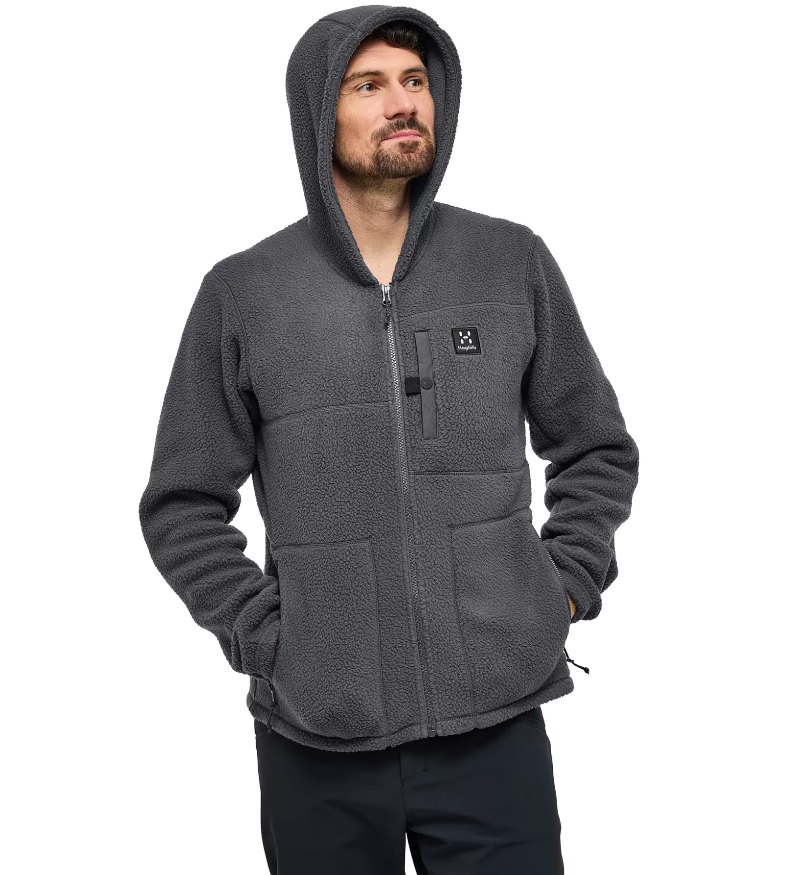 Best Malung Pile Hood Men Jackets | Fleece · Midlayers