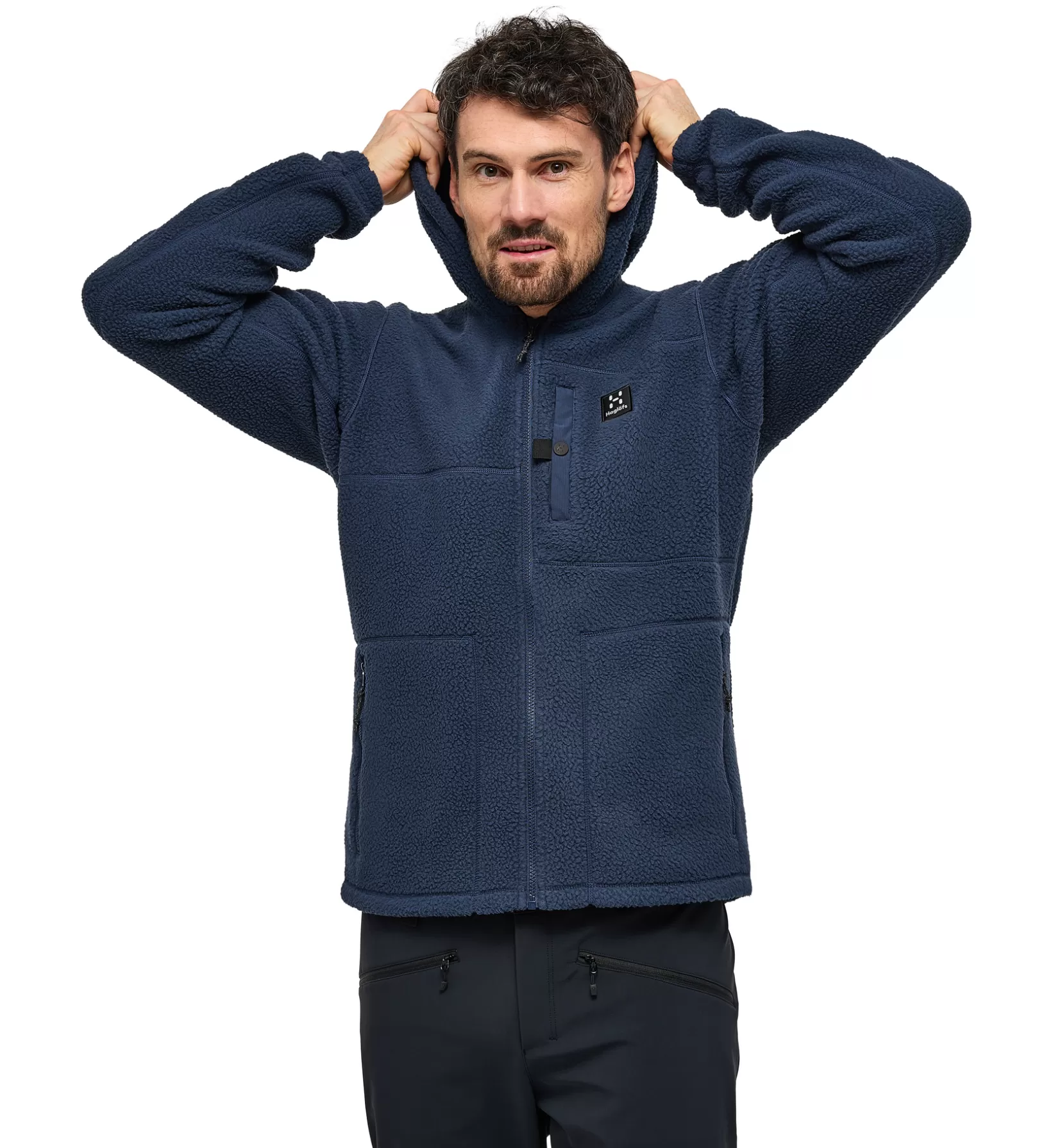 Flash Sale Malung Pile Hood Men Jackets | Fleece · Midlayers
