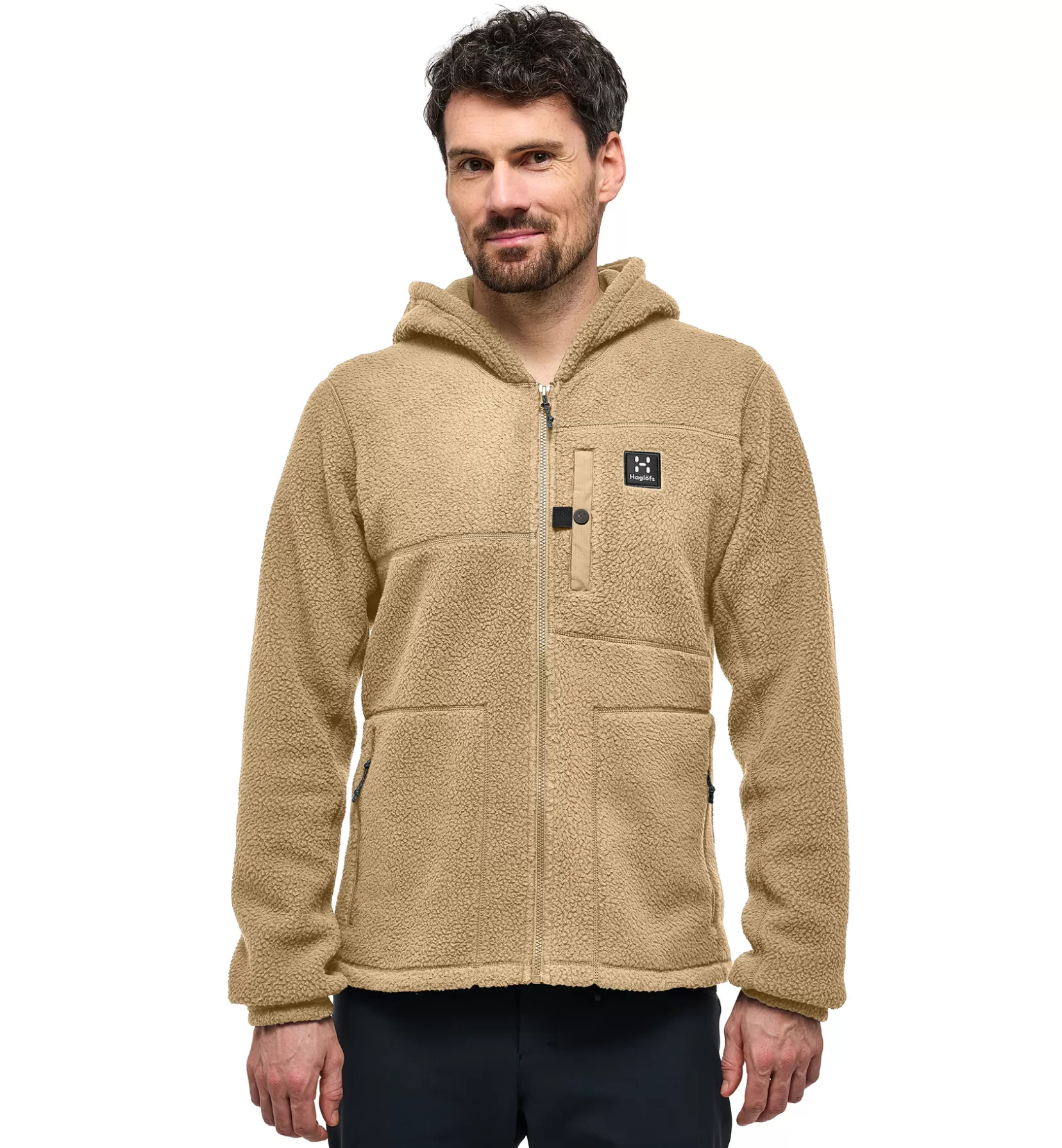 Flash Sale Malung Pile Hood Men Jackets | Fleece · Midlayers