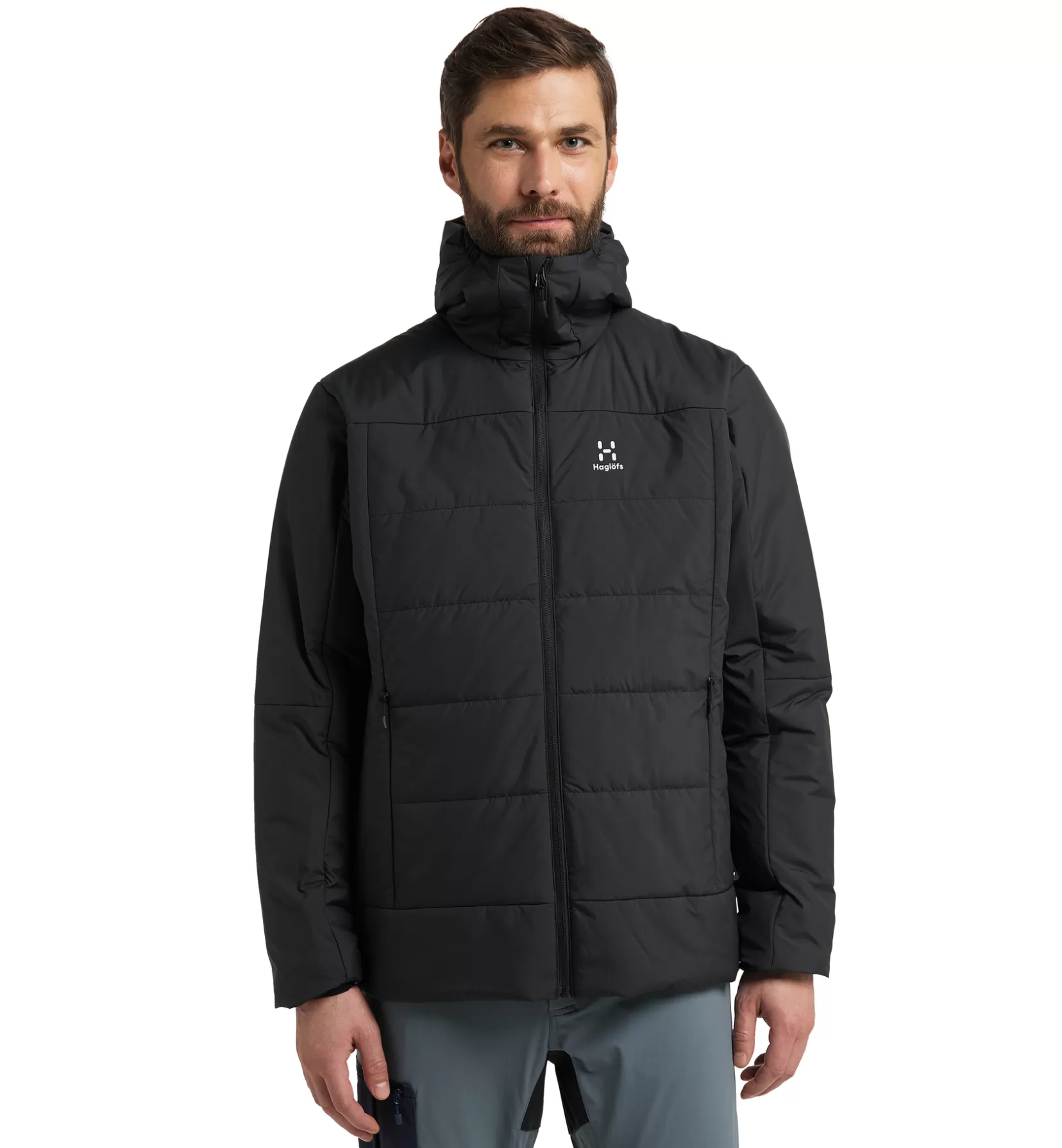 Clearance Mimic Silver Hood Men Jackets | Hiking