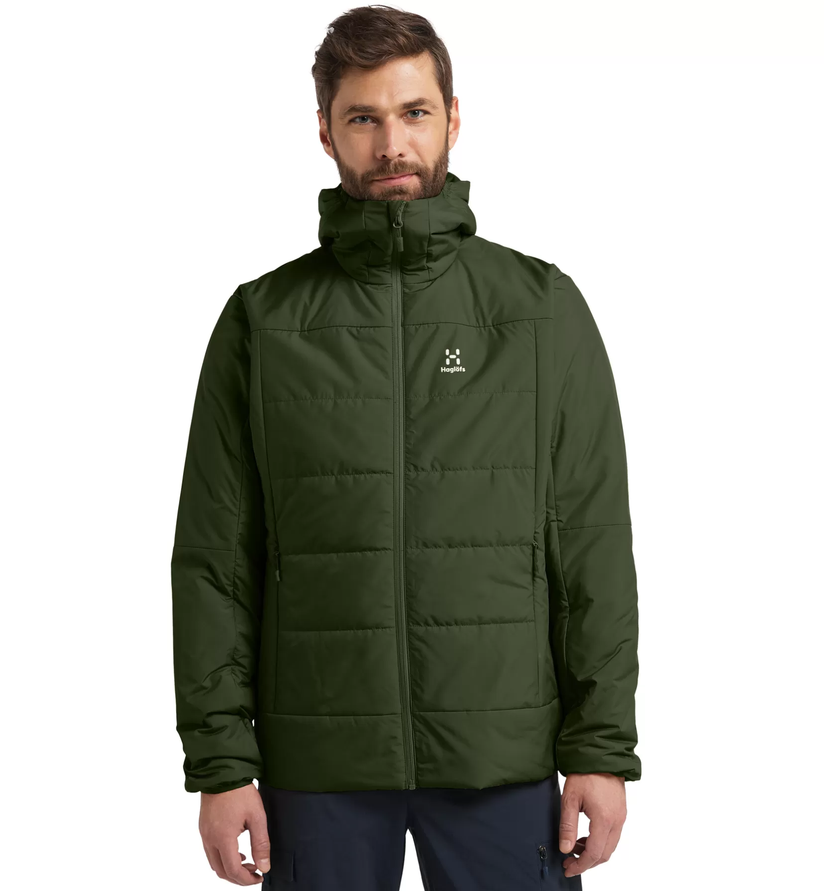 Online Mimic Silver Hood Men Jackets | Hiking
