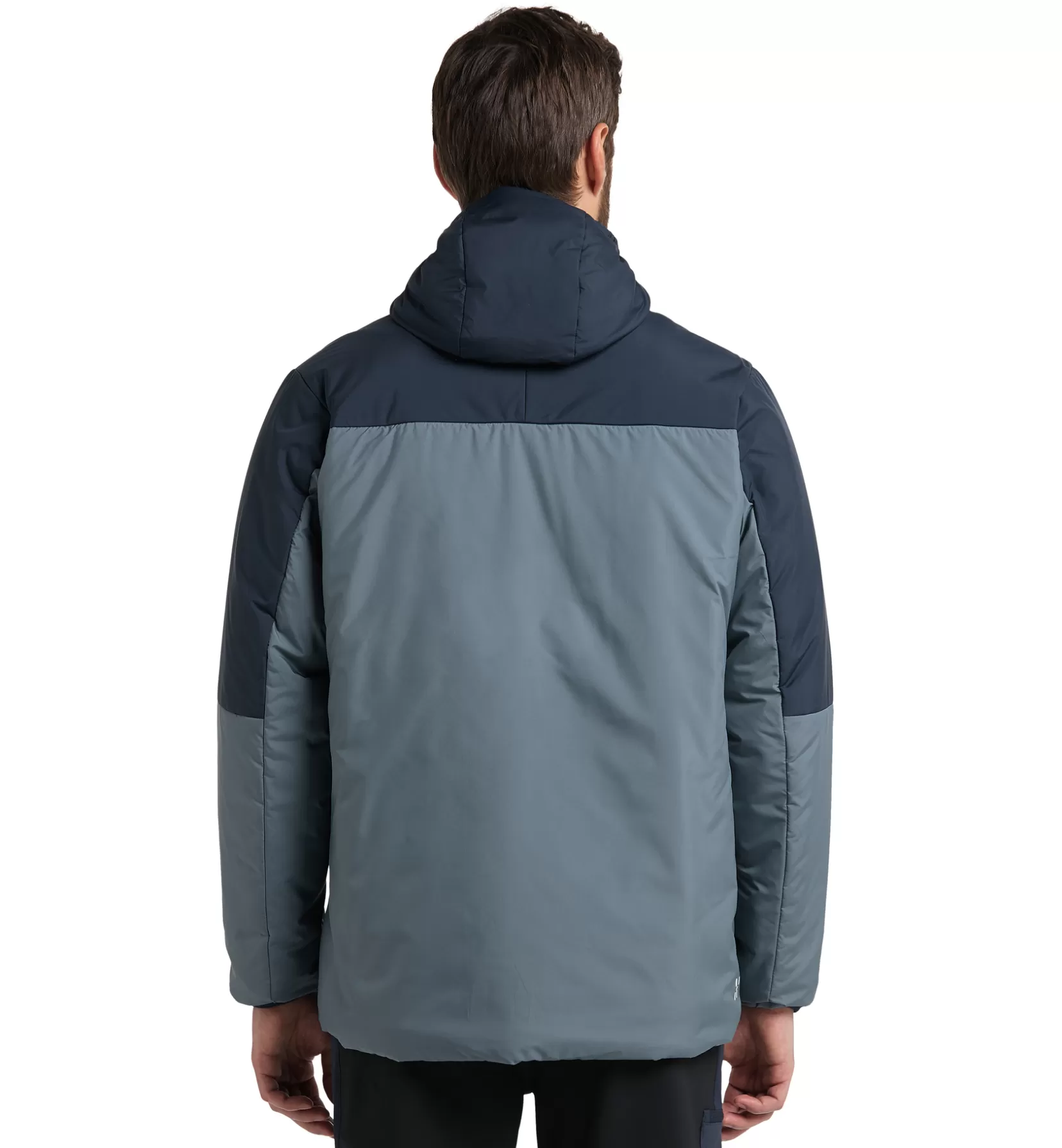 Outlet Mimic Silver Hood Men Jackets | Hiking