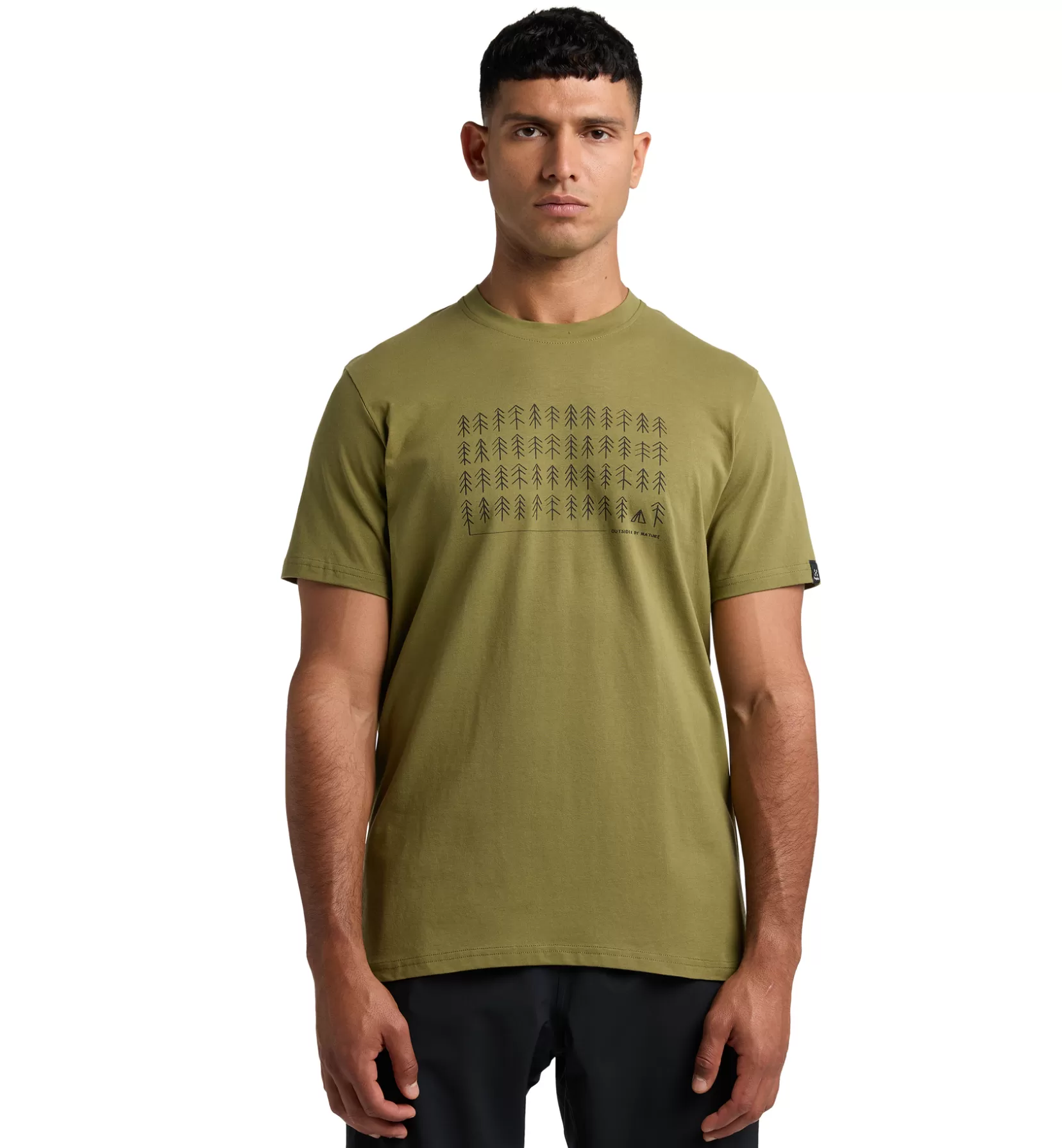 New Outsider By Nature Print Tee Men Shirts · T-Shirts | Hiking