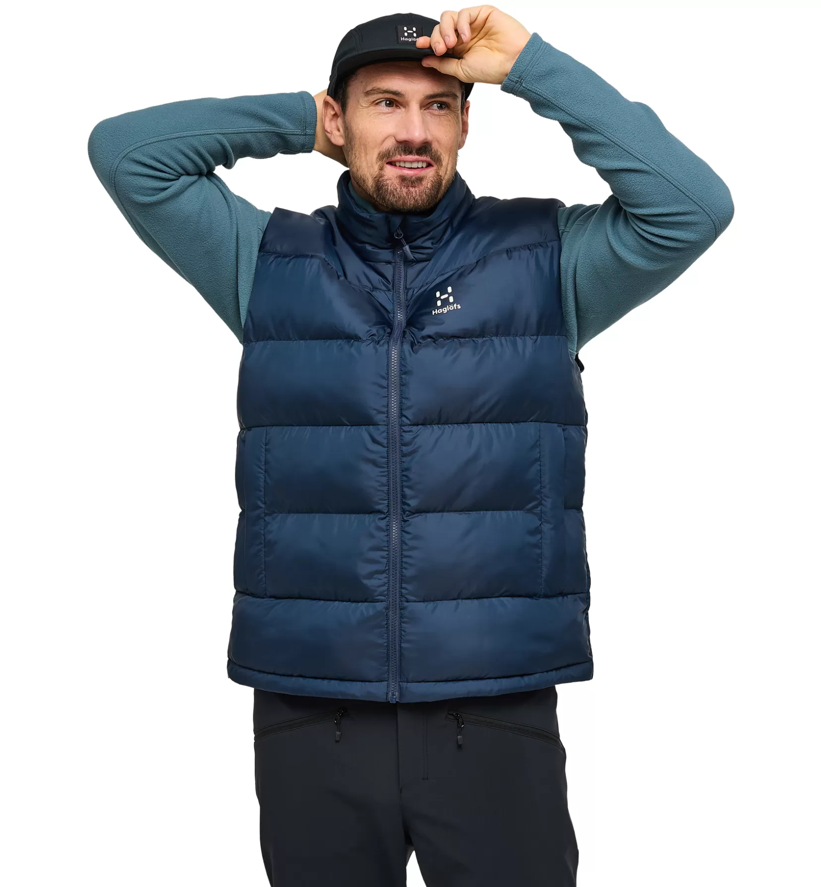 Discount Puffy Mimic Vest Men Jackets | Vests