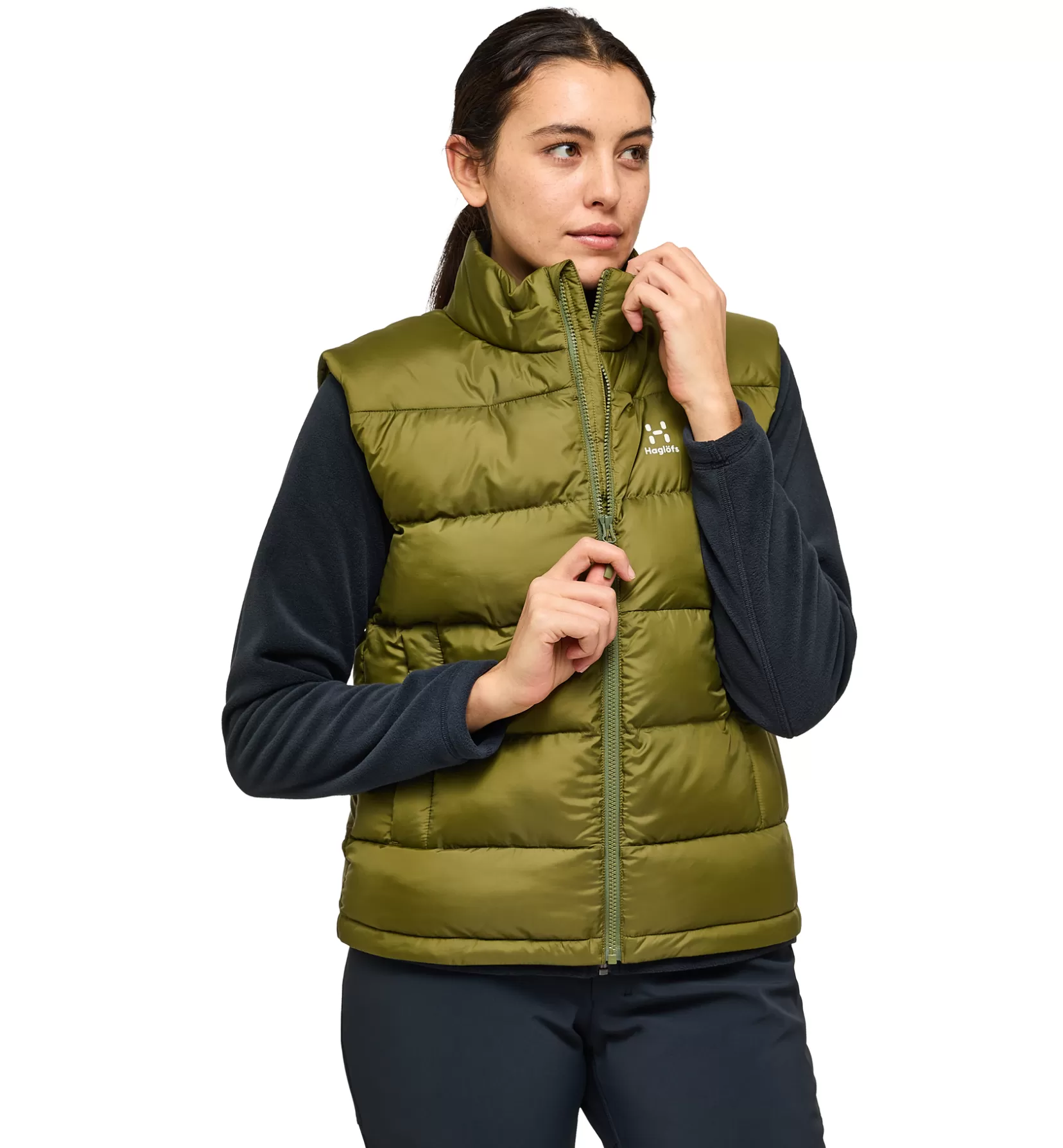 Cheap Puffy Mimic Vest Women Women Jackets | Vests