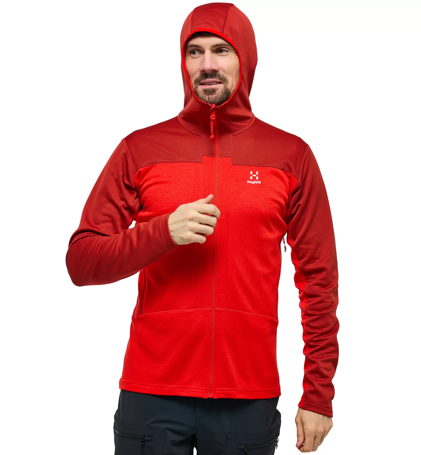 Best Sale ROC Flash Mid Hood Men Jackets | Fleece · Midlayers