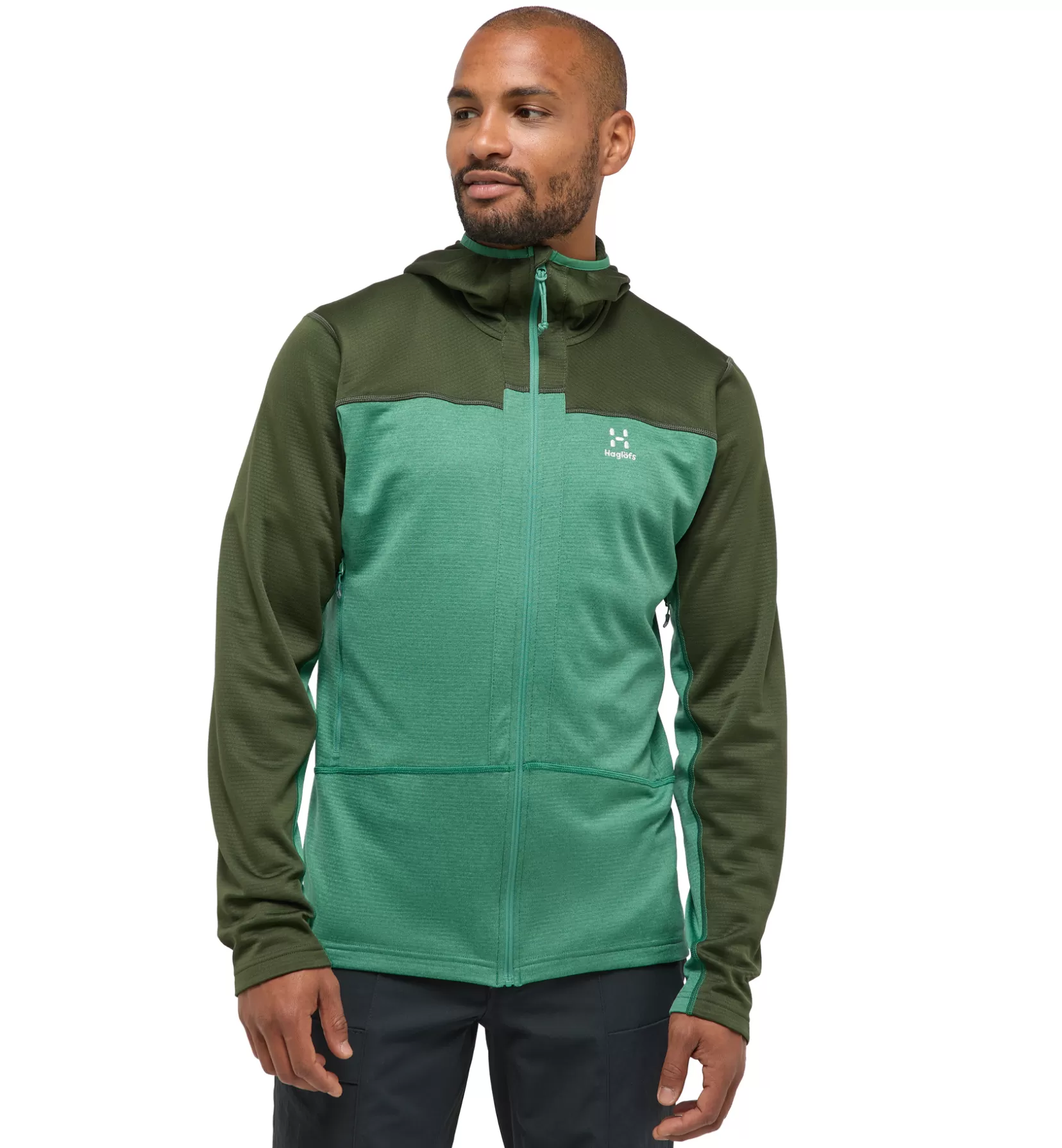 Outlet ROC Flash Mid Hood Men Jackets | Fleece · Midlayers