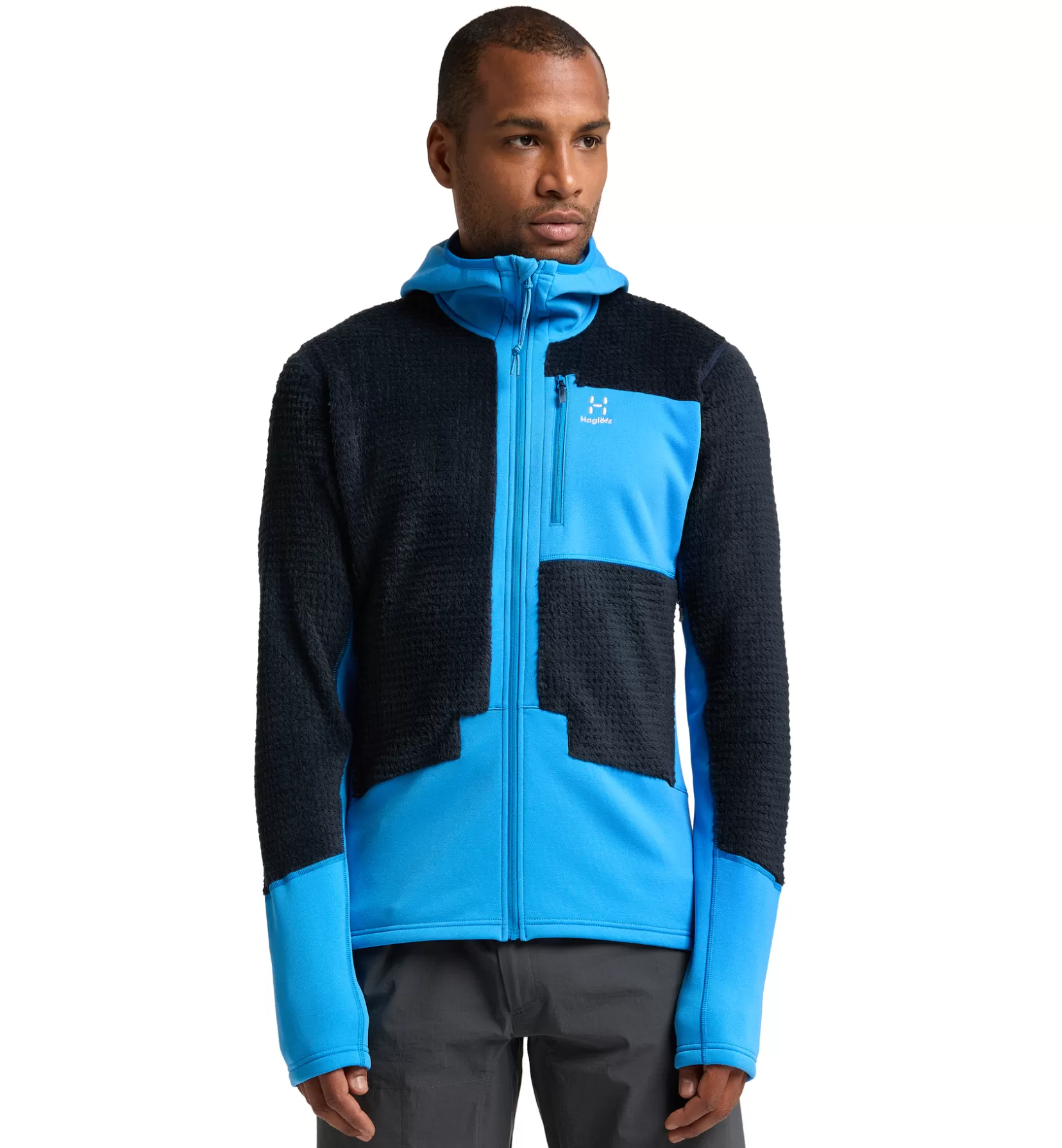Cheap ROC Spitz Mid Hood Men Jackets | Fleece · Midlayers