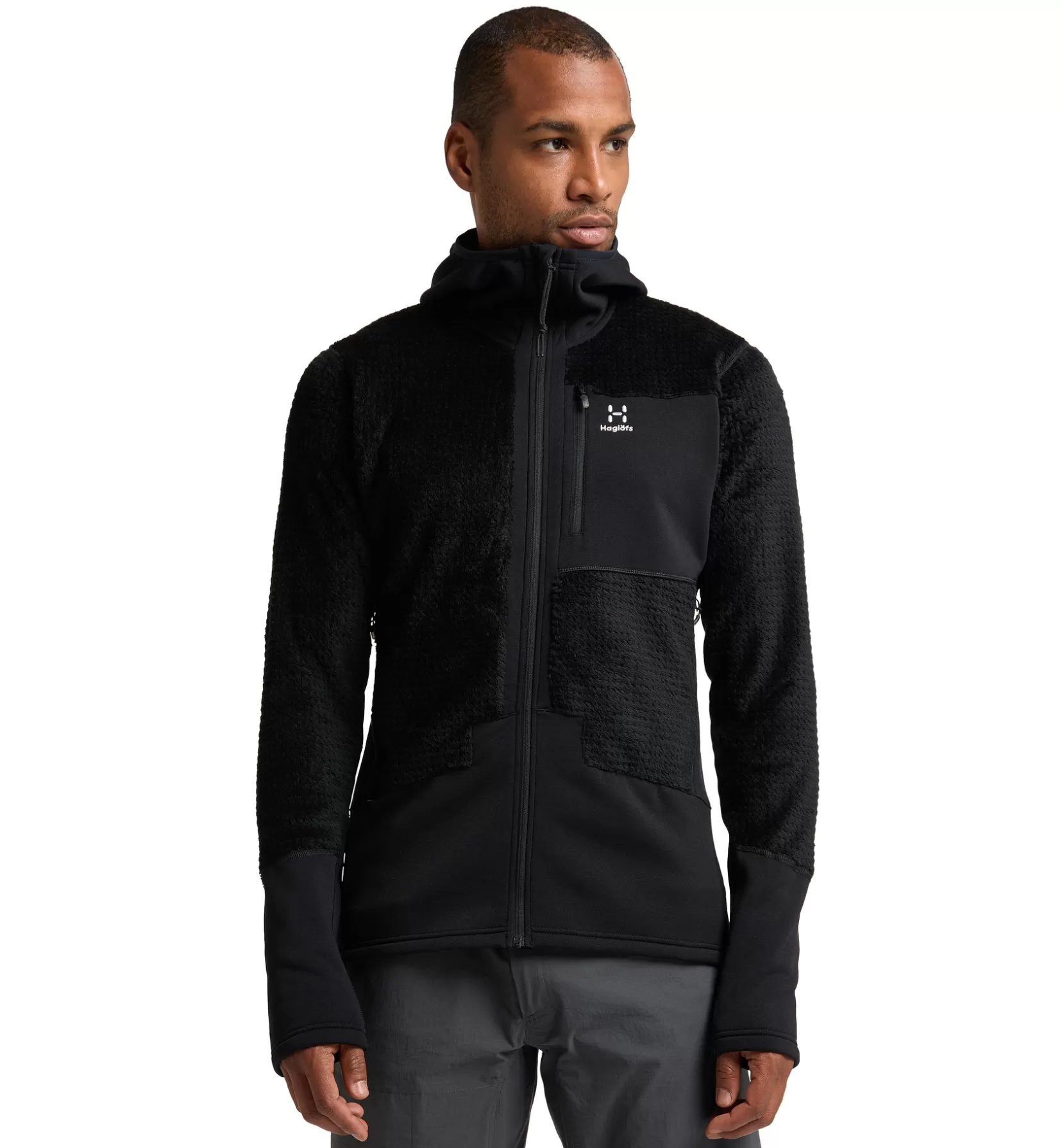 Fashion ROC Spitz Mid Hood Men Fleece · Midlayers | Jackets