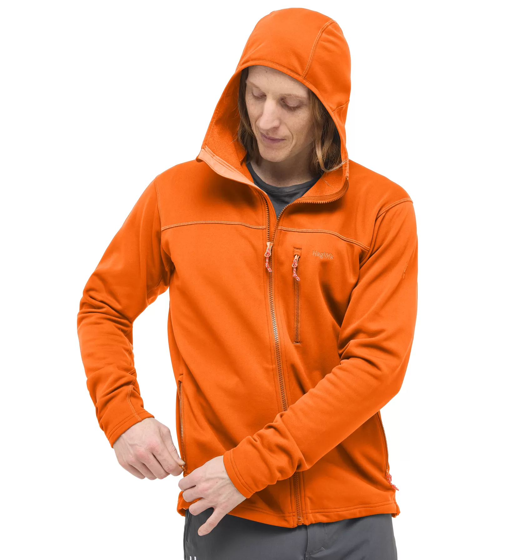 Best Rosson Mid Hood Men Jackets | Fleece · Midlayers