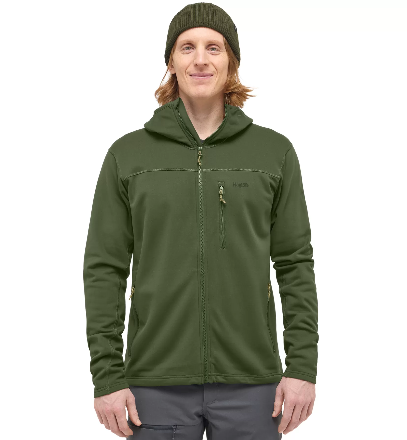 Hot Rosson Mid Hood Men Jackets | Fleece · Midlayers