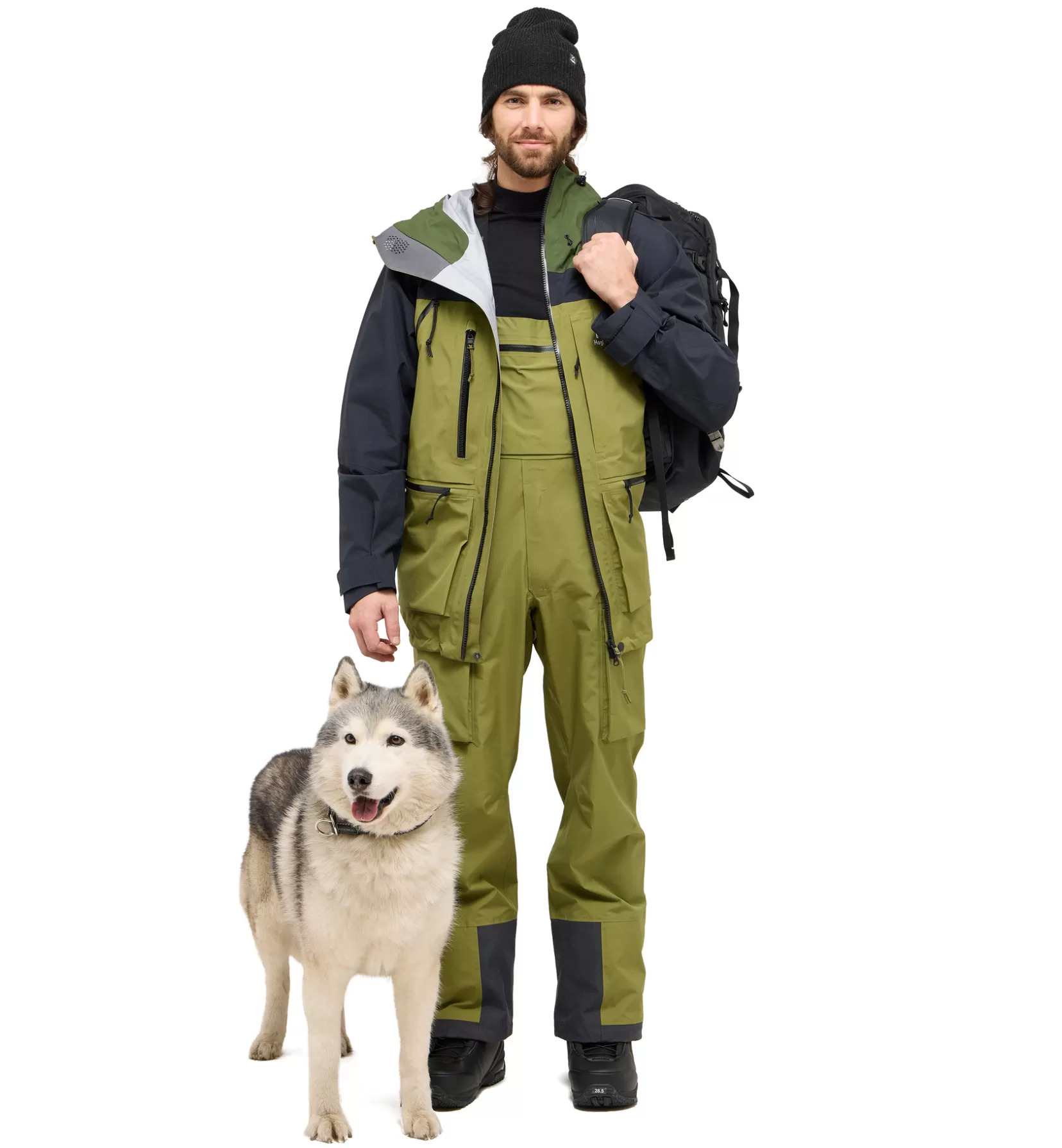 Shop Vassi GTX Pro Bib Men Trousers | Ski · Snowboarding